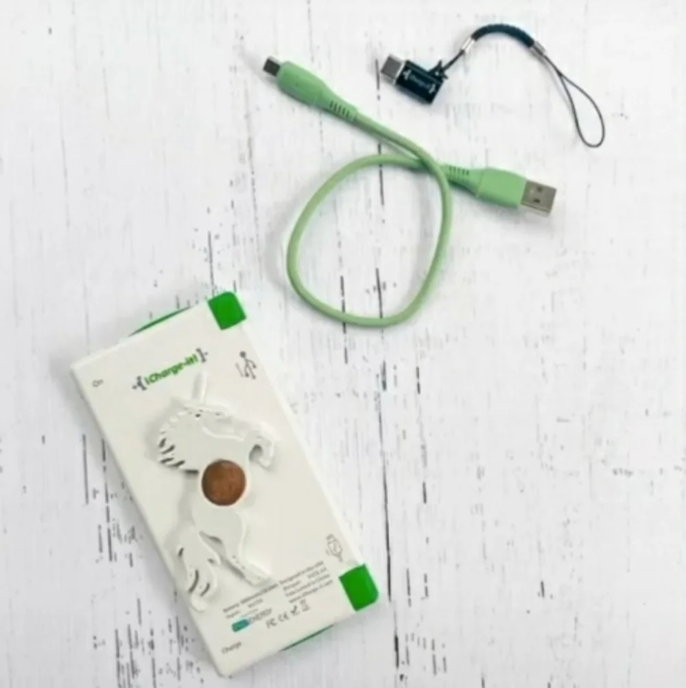 Power Bank With Mary Jane Charm iPhone Android Cell Tablet - Picture 13 of 17